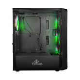 Gabinete para PC Gaming Lancer con Panel Frontal de Malla- Modelo: YCM-APLAN-01 Yeyian